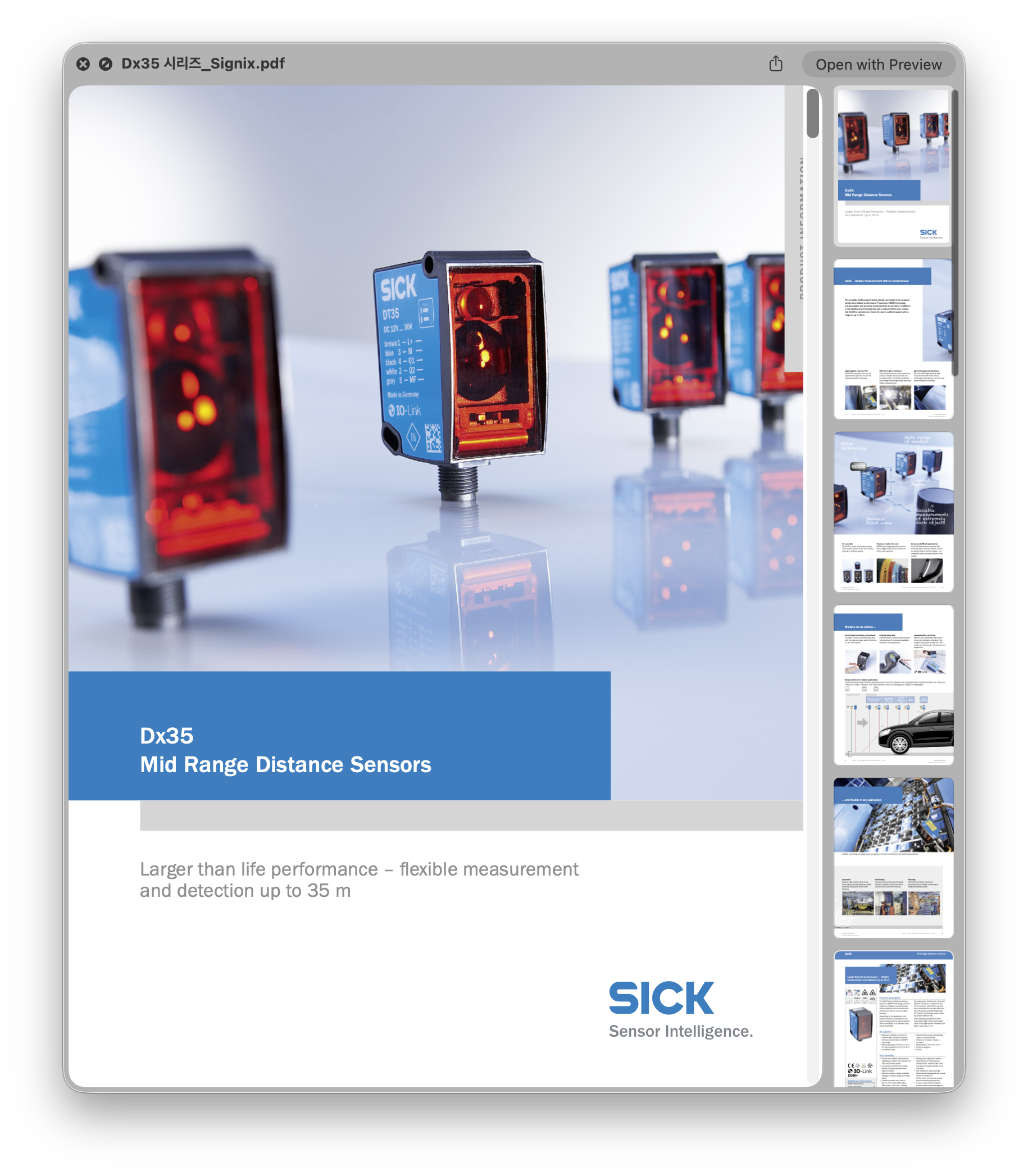 PDF viewer with page thumbnails